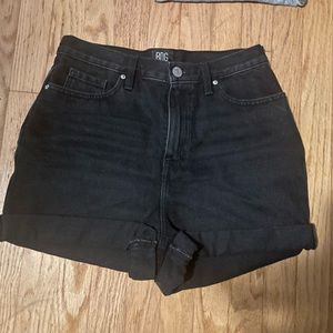 Black high rise BDG shorts. Never worn. From Urban Outfitters
